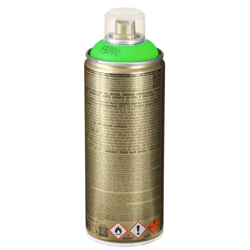 daiktų Spalvoti purškiami dažai, žali, fluorescenciniai neoniniai, 400 ml