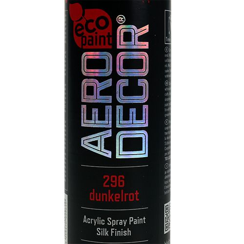 Floristik24 Spalva purškiama matine tamsiai raudona 400ml
