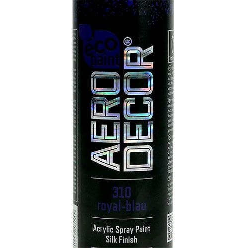 Floristik24 Spalva Spray šilko matinis 400ml karališkos mėlynos spalvos