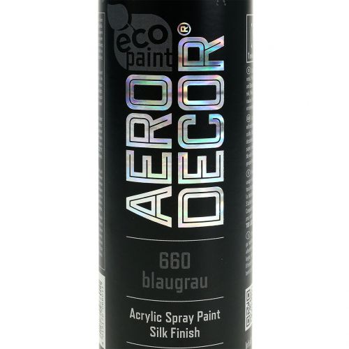 Spalva Purškiama akrilo mėlyna-pilka 400ml | Floristik24.lt