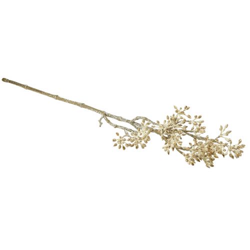 daiktų Dekoratyvinė šakelė baltas auksas Cornus šakelė dirbtinė šakelė 48cm