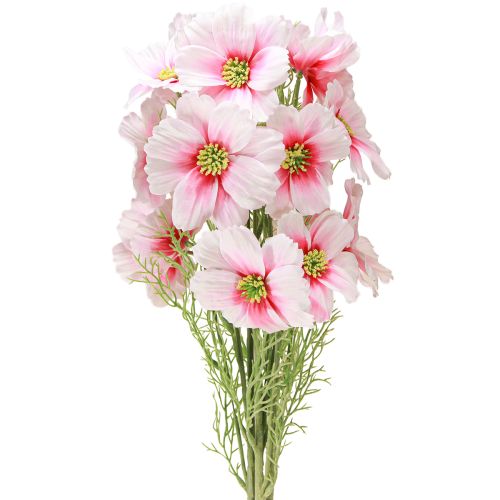 Cosmea dirbtinė rožinė 77cm 3 vnt
