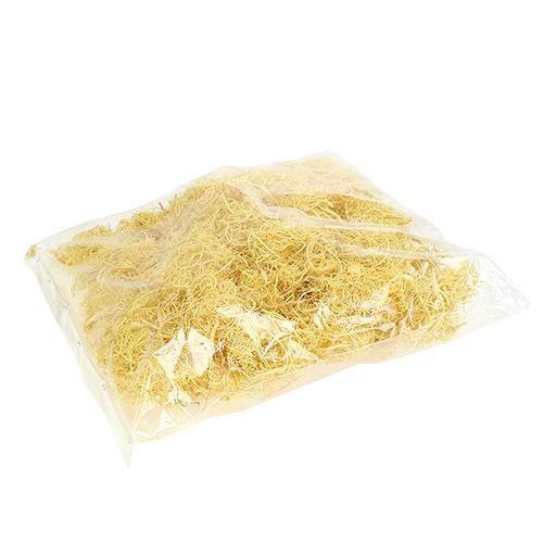 Floristik24 Garbanotos samanos šviesiai geltonos 350g