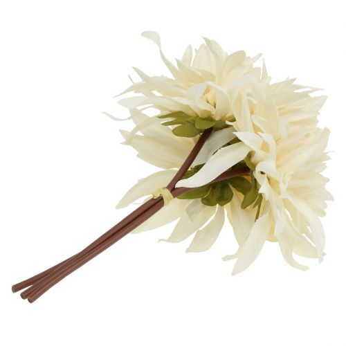 daiktų Dirbtinis jurginų kremas 25,5cm 3vnt