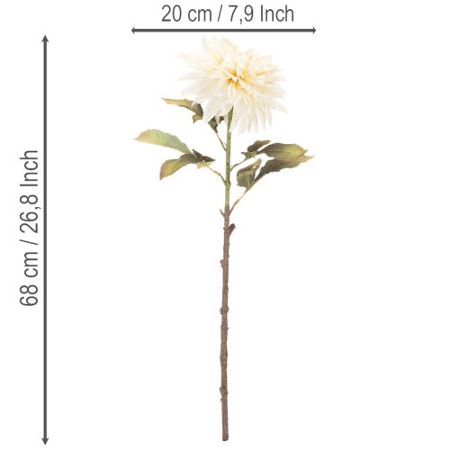 Dirbtinis jurginas vazai 68 cm | Floristik24.lt