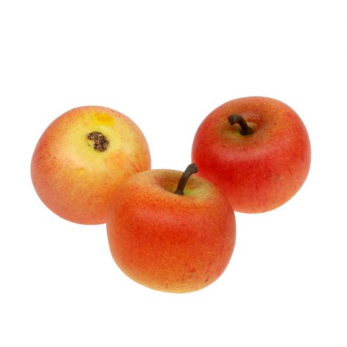 Floristik24 Deco obuoliai 4,5cm 12vnt