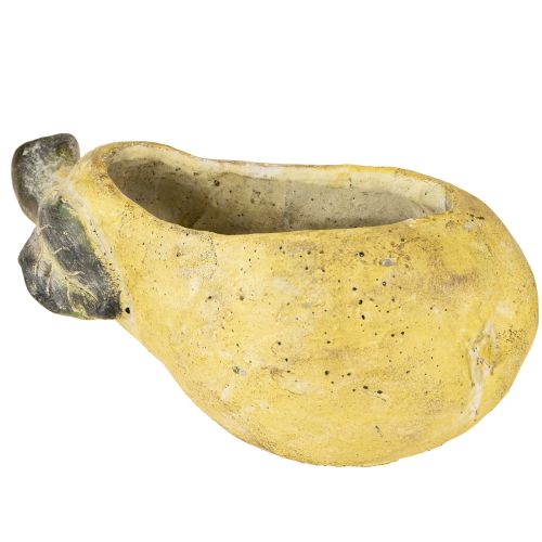 Floristik24 Dekoratyvinis kriaušių vazonas, rudeninis, betoninis, 25 × 13 × 11 cm