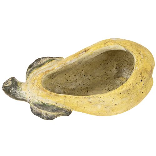 daiktų Dekoratyvinis kriaušių vazonas, rudeninis, betoninis, 25 × 13 × 11 cm