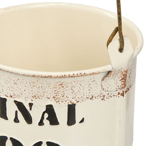 daiktų Dekoratyvinė kaušo rankena „Original 1982“ kreminė Ø12/10cm 2×2 rinkinys