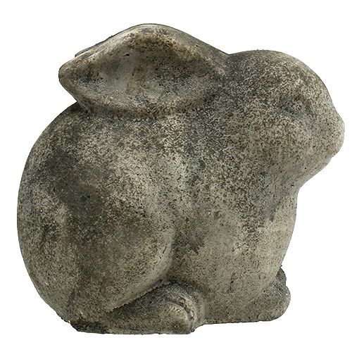 Floristik24 Dekoratyvinis zuikio pilkas tonas 17cm x 12cm x 15cm