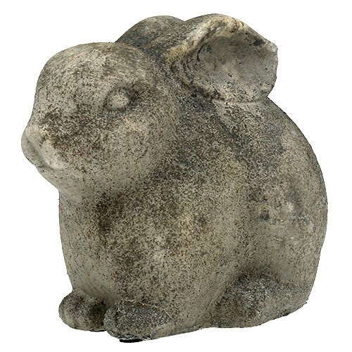 Floristik24 Dekoratyvinis zuikio pilkas tonas 17cm x 12cm x 15cm