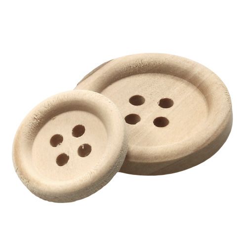 daiktų Dekoratyvinės sagos natūralios 1,5cm - 2,5cm 150 vnt