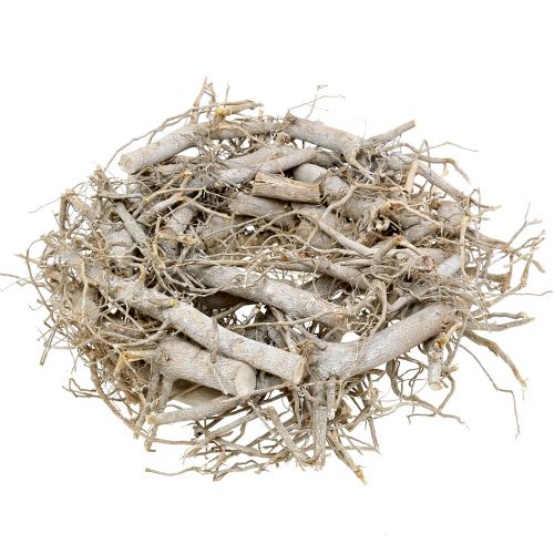 Floristik24 Dekoratyvinis vainikas natūralus, pilkas Ø40cm 1 vnt