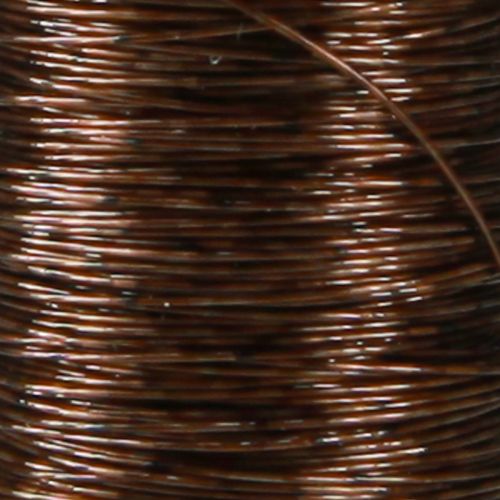 daiktų Deco emaliuota viela Ø0,30mm 30g/50m ruda