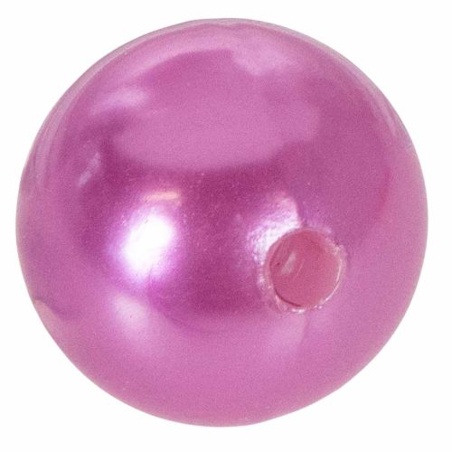 Dekoratyviniai karoliukai Ø2cm violetiniai 12 vnt | Floristik24.lt