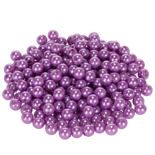 Dekoratyviniai karoliukai Ø8mm violetiniai 250 vnt. pirkti | Floristik24.lt