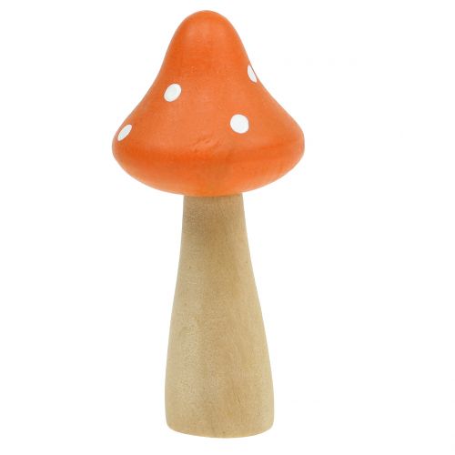 Floristik24 Dekoratyviniai grybai raudoni, oranžiniai 5,5cm 12vnt