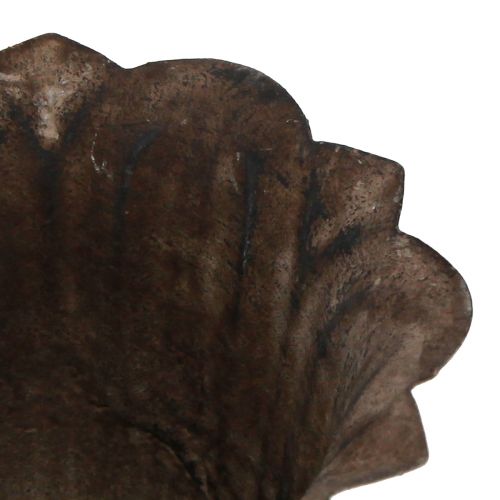 Floristik24 Dekoratyvinis trofėjus senovinis mini vazonas pilkai rudas Ø12cm H13cm