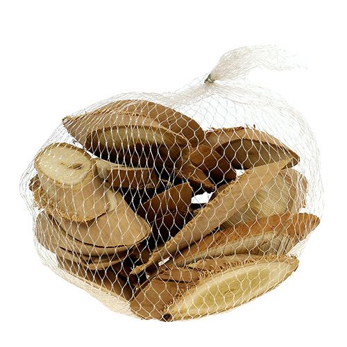 Floristik24 Dekoratyviniai diskai iš medžio ovalus 9-12cm 500g