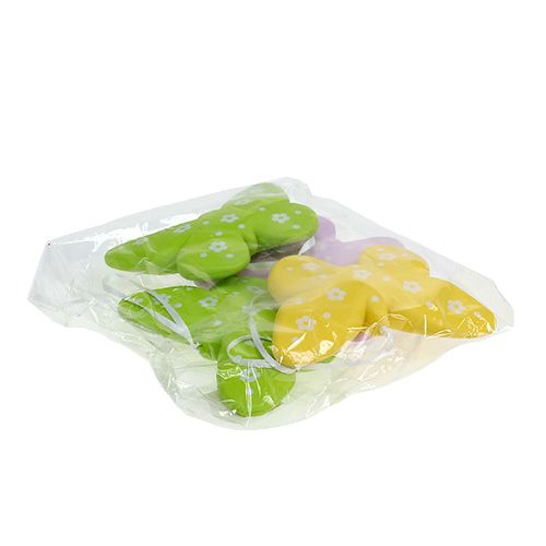 Floristik24 Dekoratyviniai drugeliai margaspalviai 11,5cm 5vnt