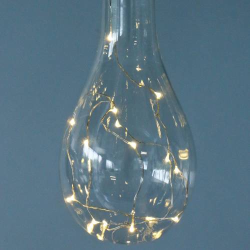 daiktų Dekoratyvinė LED lemputė šiltai balta 20cm