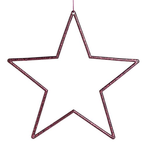 daiktų Deco Star Berry kalėdinė dekoracija pakabinimui Ø18cm 8 vnt