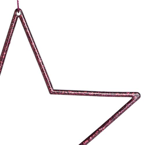 daiktų Deco Star Berry kalėdinė dekoracija pakabinimui Ø18cm 8 vnt