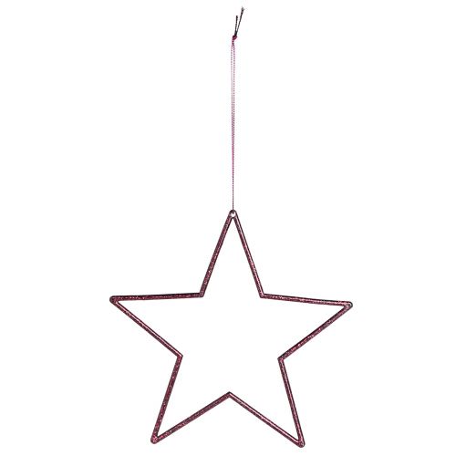 daiktų Deco Star Berry kalėdinė dekoracija pakabinimui Ø18cm 8 vnt