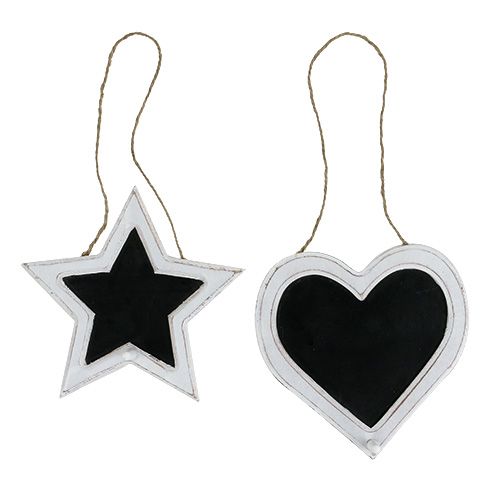 Floristik24 Dekoratyvinė lenta pakabinti 17cm 4vnt