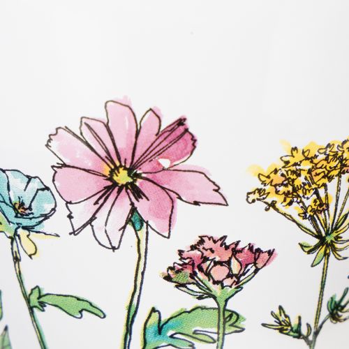 Dekoratyvinis puodelis, emaliuotas vazonas, Ø11cm, aukštis 8cm | Floristik24.lt