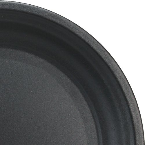 daiktų Dekoratyvinė lėkštė metalinė dubuo dekoratyvinė lėkštė antracitas Ø26cm 5vnt