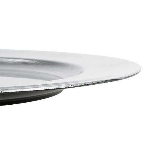 daiktų Dekoratyvinė lėkštė sidabrinė Ø28cm