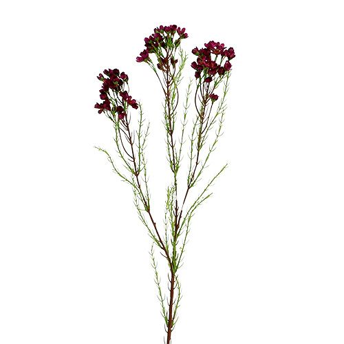 Deko šakelė su gėlėmis Erika 80cm 3vnt