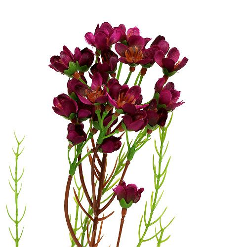 Floristik24 Deko šakelė su gėlėmis Erika 80cm 3vnt