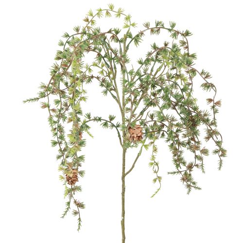 Floristik24 Dekoratyvinė šakelė maumedžio šakelė dirbtiniai tikri kūgiai 93cm