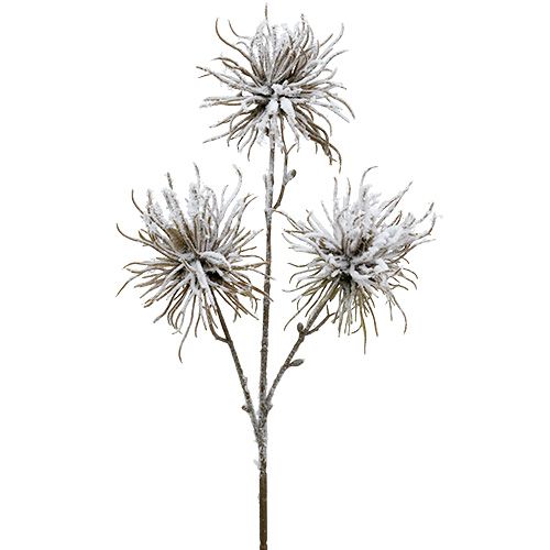 Dekoratyvinė šaka su sniegu 45cm 3vnt | Floristik24.lt