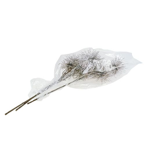 Dekoratyvinė šaka su sniegu 45cm 3vnt | Floristik24.lt