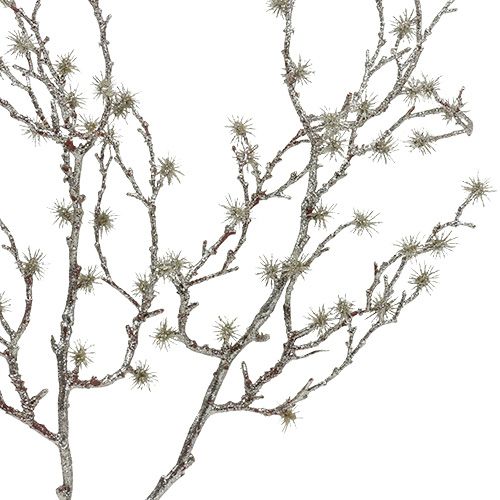 Floristik24 Dekoratyvinė šakelė 75cm su žėručiu 3vnt