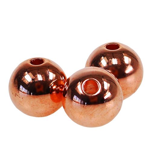 daiktų Dekoratyviniai karoliukai variniai metaliniai 14mm 35 vnt