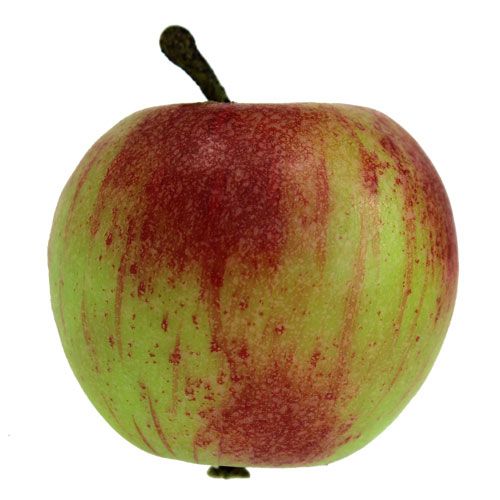 daiktų Deco obuolys raudonas, žalias Ø6cm 6vnt