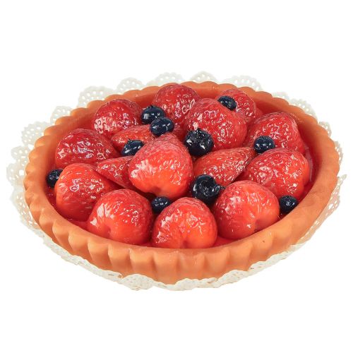 daiktų Dekoratyvinis braškių pyragas maisto dummy kepyklėlė Ø15cm