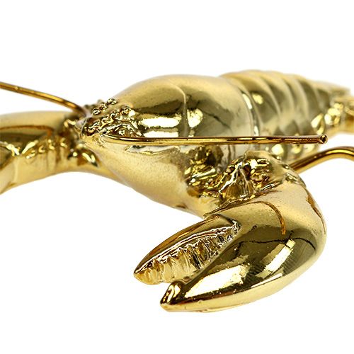 Floristik24 Deco figūrinis omaras 8 cm auksinis