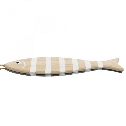 Floristik24 Deco žuvis pakabinama, medinė žuvytė deco L29cm 2vnt