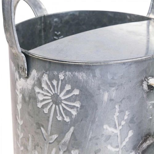 Floristik24 Dekoratyvinė laistytuvas metalinis sodinimui sodinimui H28cm