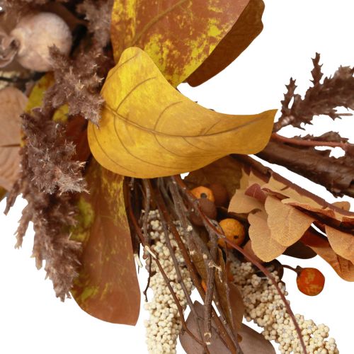 Floristik24 Dekoratyvinė girlianda rudens girlianda, augalų girlianda spalvinga rudens lapų puošmena 195cm