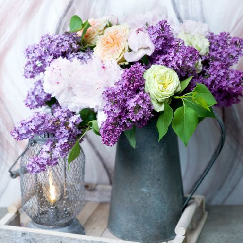 Floristik24 Dekoratyvinis ąsotis Vintage Ø15cm H27cm