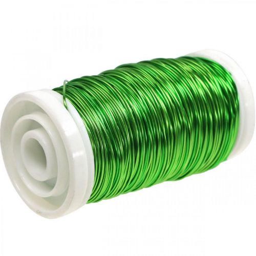daiktų Deco emaliuota viela Apple Green Ø0,50mm 50m 100g