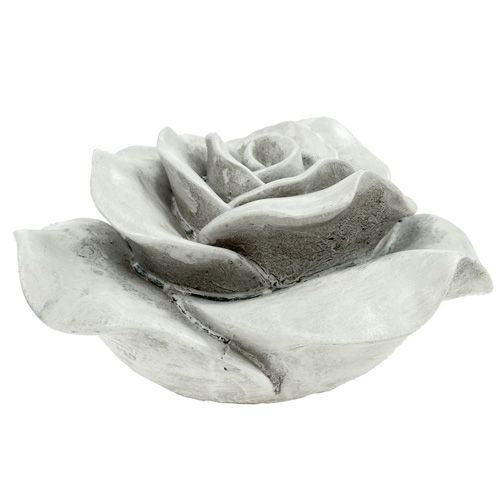 Floristik24 Deco rožinė pilka 13cm