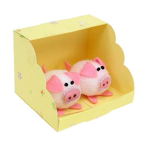 Floristik24 Dekoratyvinis rožinės spalvos 5 cm rinkinys