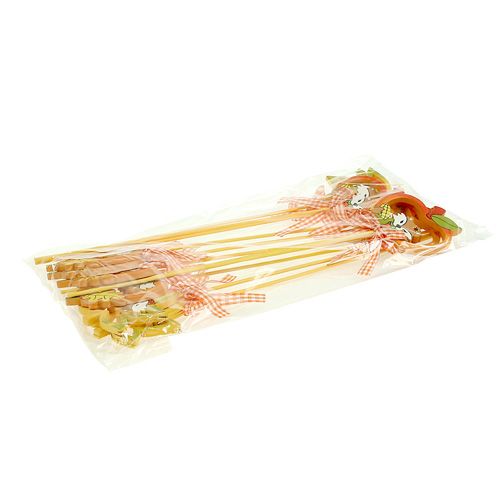 Floristik24 Rudeninės puokštės lapų obuolių moliūgų nuoviras. 6cm L29cm 12vnt